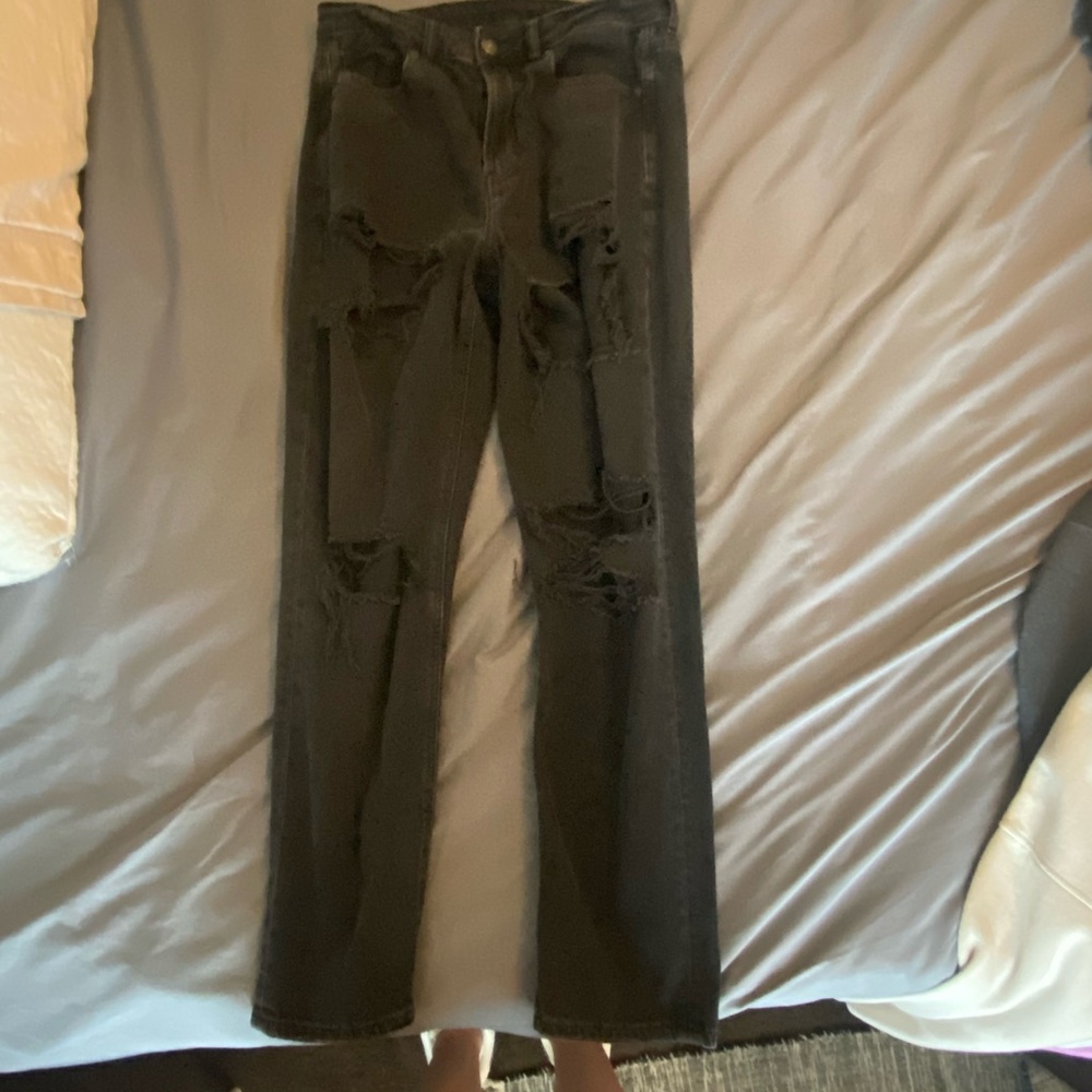 Black American eagle jeans